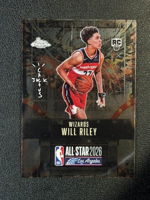 Will Riley #81 2025-26 Cactus Jack Basketball x All-Star RC - Washington Wizards