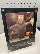 Inflatable Bear Costume - Adults One Size Fits Most w/ Built-In Fan - Brand NEW