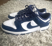 Nike Dunk Low Mens Colorblock White/Navy Low ...