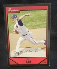 2007 Bowman  #86 Cliff Lee Cleveland Indians