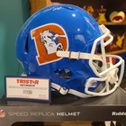 Randy Gradishar Autographed Full Size NFL Helmet HOF Broncos TriStar