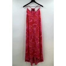 VICI Mixed Pink Floral Racerback Tank Maxi Dress Size Extra Large