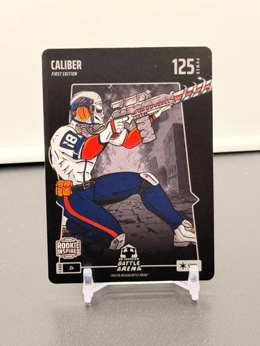 2024 Bo Jackson Battle Arena 1st Ed - Steel Caliber Caleb Williams Rookie #24