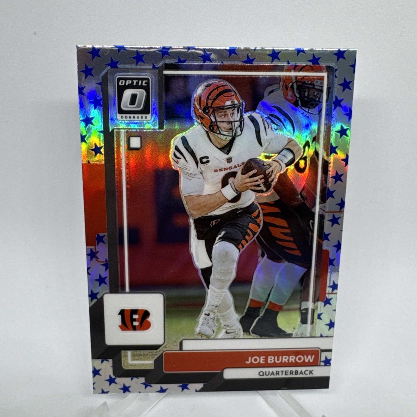 2022 Panini Donruss Optic Joe Burrow Stars Prizm #39