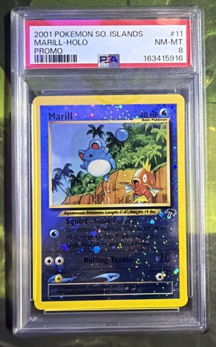 Marill graded PSA 8 for sale on eBay