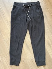 Marc New York Ladies Ribbed Drawstring Fleece Jogger, M Medium EUC