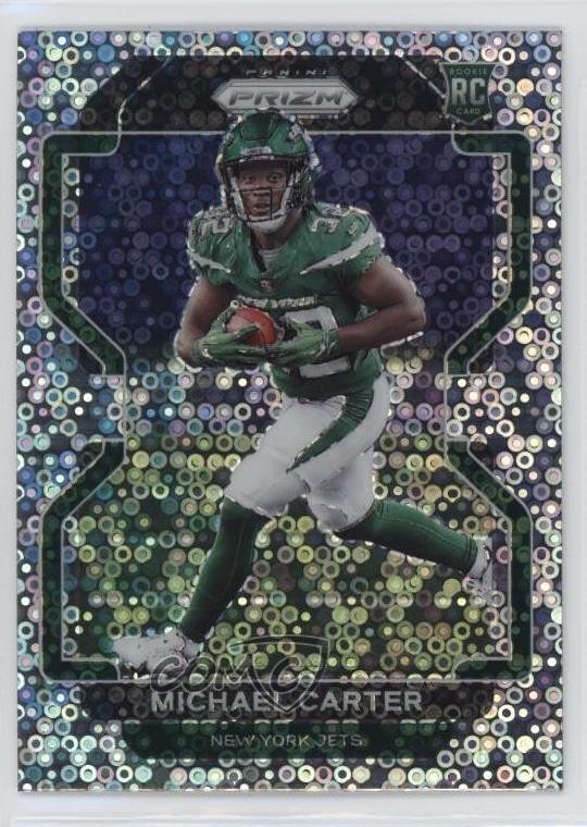2021 Panini Prizm Rookie No Huddle Prizm Michael Carter #365 Rookie RC 15ej
