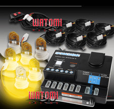 120w 6 Amber Flashing Strobe Lights Bulb Kit Ems Emergency Police Motorcycle Car