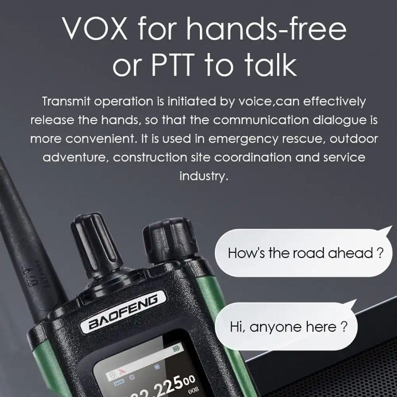 BAOFENG UV-32 10W Bluetooth Programming Ham Radio GPS Multi Band Walkie Talkie