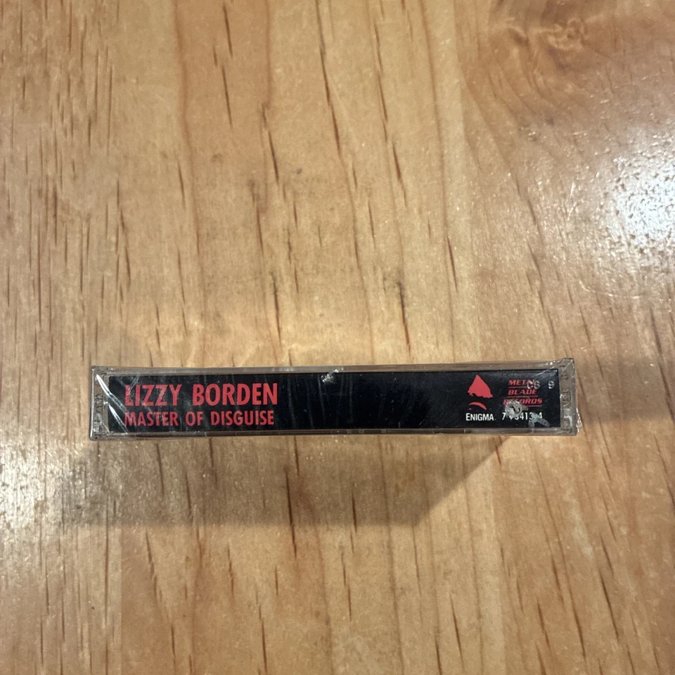 Lizzy Borden - Master Of Disguise CASSETTE TAPE 1st US issue NEW twisted sister - Image 3 of 3