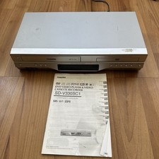Toshiba SD-V330SC1 DVD VCR Combo Player VHS Recorder No Remote Tested