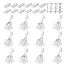 Vmaisi 12 Pack Cabinet Locks Child Safety Latches - Baby Cabinets Drawer Lock