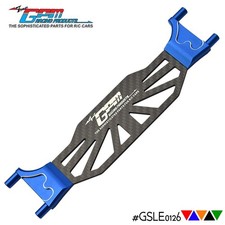 GPM Alloy Carbon Fiber Battery Hold-Down For TRAXXAS 1/8 Sledge Maxx Slash