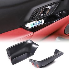 Passend für Toyota Supra MK5 A90 2019–2025 Türarmlehnen-Ablageboxen Schwarz
