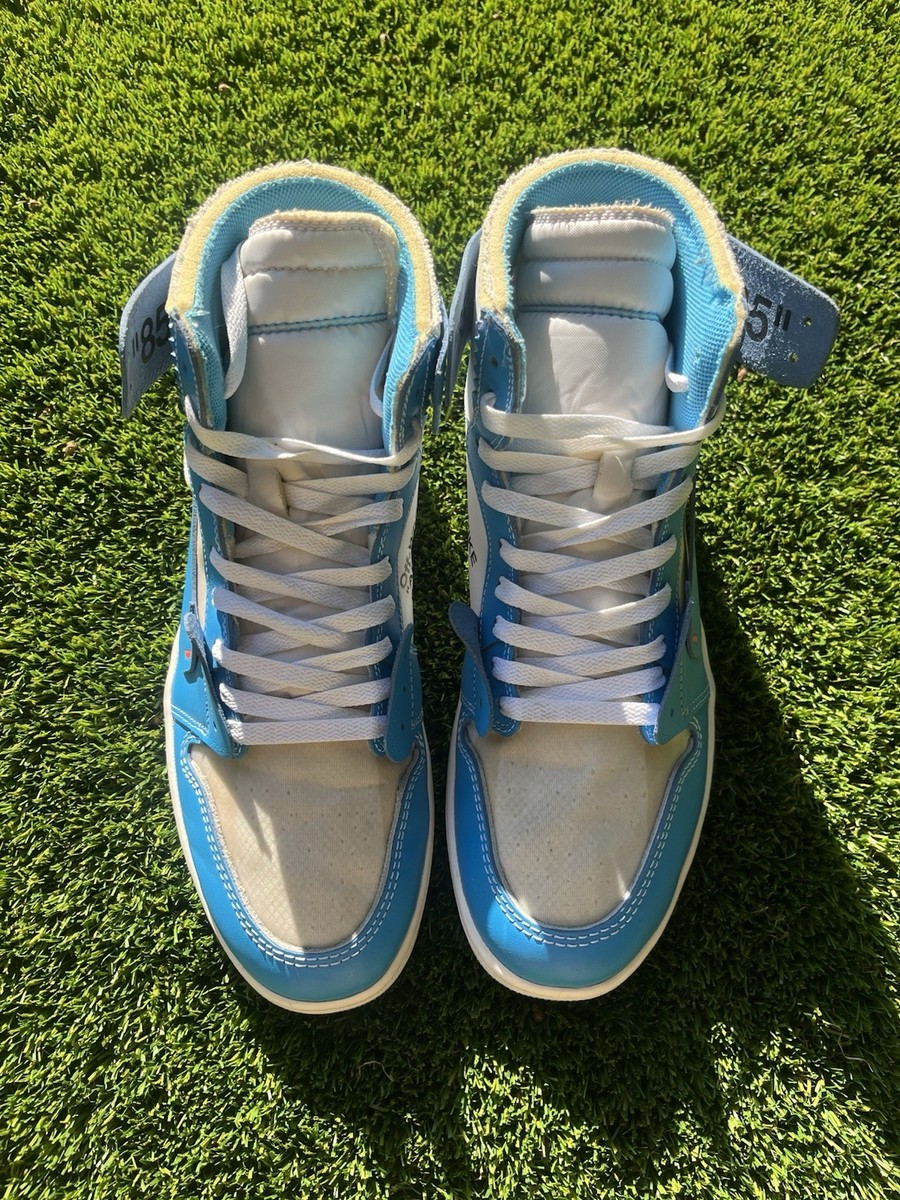 Off White X Nike Air Jordan 1 High UNC Size 13 884499157762
