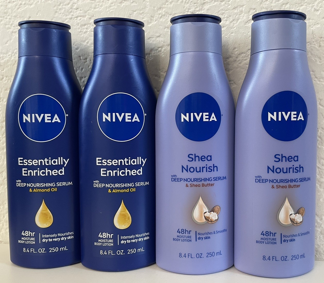 NIVEA Essentially Enriched Shea Nourish Deep Nourishing Serum Pack of 4