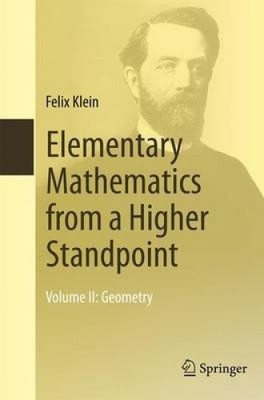 Elementarmathematik vom höheren Standpunkt: 2016: Band 2: Geometrie