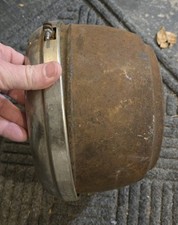 Vintage Used Tilt Ray Head Lamp Desoto Cartruck Rat Rod Headlight Bucket