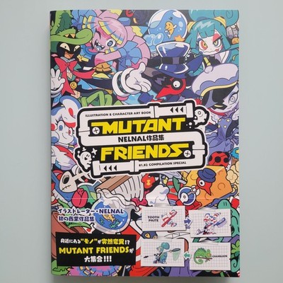 NELNAL MUTANT FRIENDS Illustration Kunst Buch zweisprachig JP/EN Japan neu ve...