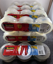 Scotch Heavy Duty Packing Tape 30 Pack 1.88"x60.1 yd Clear Shipping Moving Tape