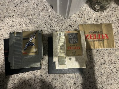 The Legend Of Zelda and The Adventure of  Link ( Nintendo NES )
