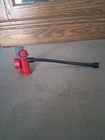 Vintage Tonka Fire Dept Metal Fire Hydrant Accessory w/ Org Rubber Hose Ca 70's
