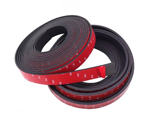 Self Adhesive Rubber Strip Thickness 2mm-10mm Adhesive Backed Solid Seals Gasket - Picture 10 of 12