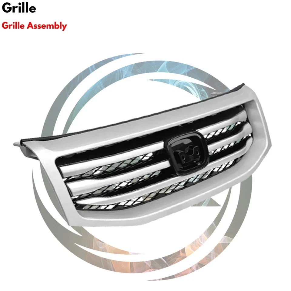 Cubierta de parachoques delantero fascia pintable y conjunto de rejilla para Honda Pilot 2012-2015 Foto 4 de 4