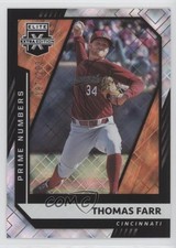 2021 Panini Elite Extra Edition Prime Numbers A 187/203 Thomas Farr #150 00nt