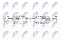 Antriebswelle NTY NPW-RE-202 FüR Mercedes Citan GroßRaumlimousine W415 Tourer 2