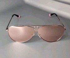 Victoria's Secret VS0037 28G Rose Gold Aviator Women's Metal Sunglasses 67/6/140