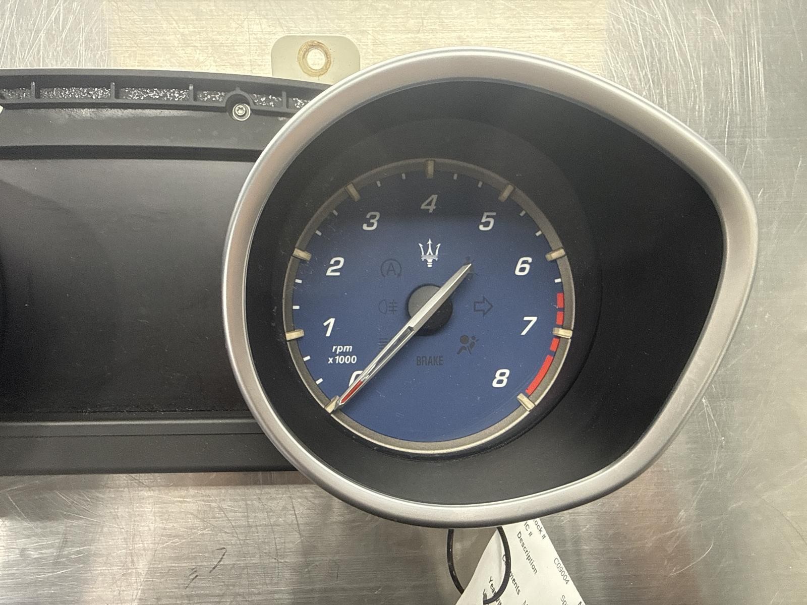 Maserati Ghibli 2014 Instrument cluster P/N 5550102919