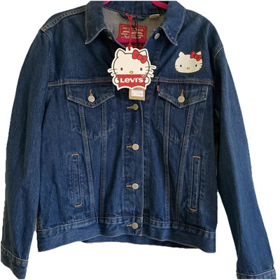 Levi's Hello Kitty デニムジャケット Mサイズ Levi's X Hello Kitty 2019 Collab Ex-Boyfriend Trucker Jacket NEW