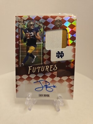 2021 PANINI LEGACY FUTURES Ian Book AUTO RC PATCH #100/100!!