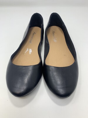 american eagle black flats