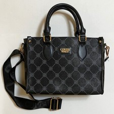 Coveri World Borsa a Tracolla Doppio Manico Stampa Monogram Designer Elegante