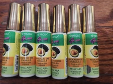 6 PACK PROSA 4 N 1 MASCARA AVOCADO OIL FORMULA EYELASHES WATERPROOF MADE MEXICO