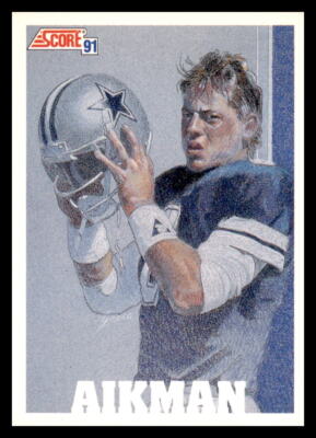 1991 Score #631 Troy Aikman | eBay
