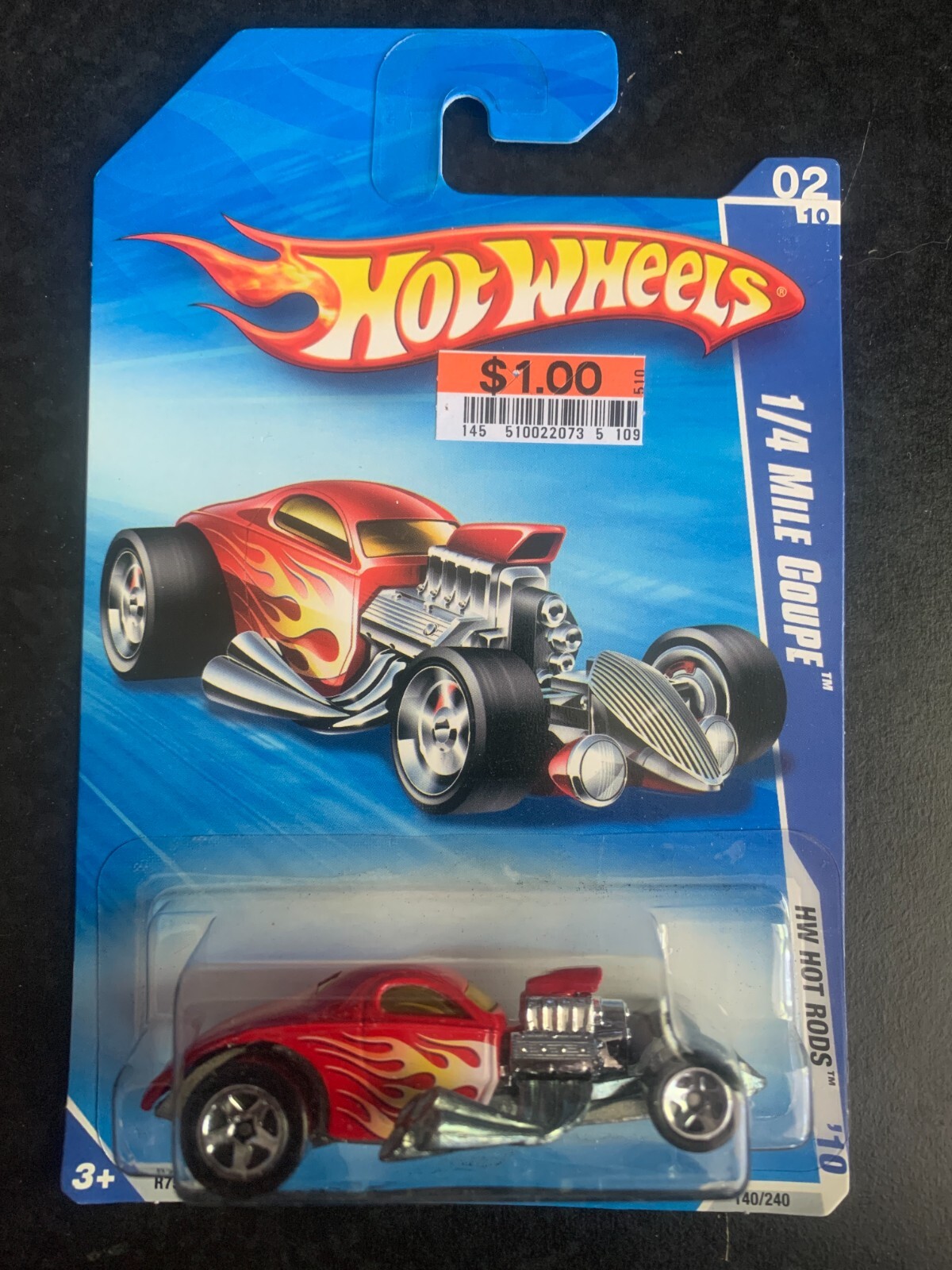 Hot Wheels 1:64 1/4 Mile Coupe 02/10 140/240 R7565