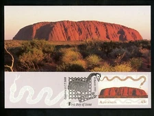 Postal History Australia FDC #1311-1314 SET OF 4 Maximum Card Heritage Site 1993