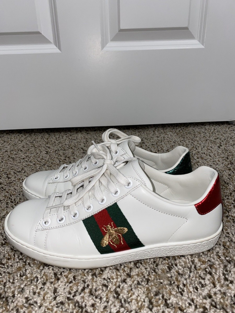 Size 5.5 - Gucci Ace Embroidered Bee - 431942-02JP0-9064 | eBay Size 5.5 - Gucci Ace Embroidered Bee - 431942-02JP0-9064 | eBay