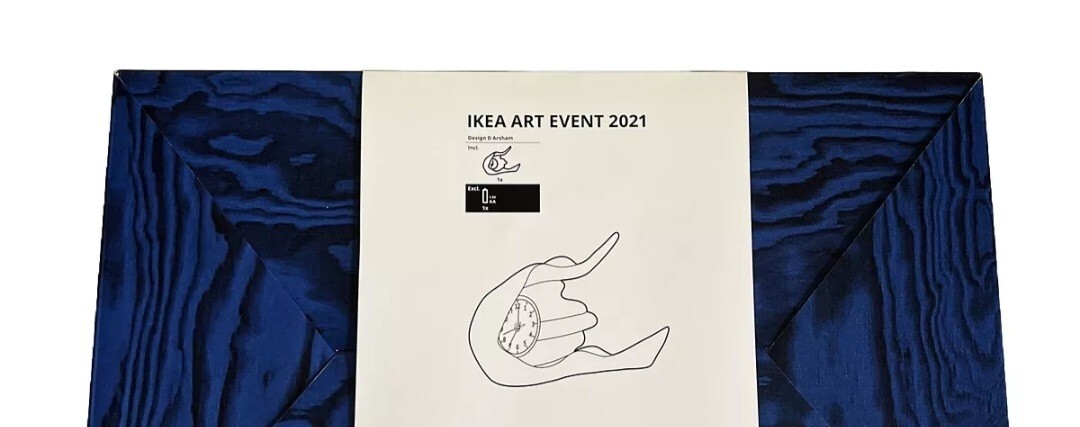 Daniel Arsham X IKEA ART EVENT 2021 CLOCK WHITE New in Box | eBay