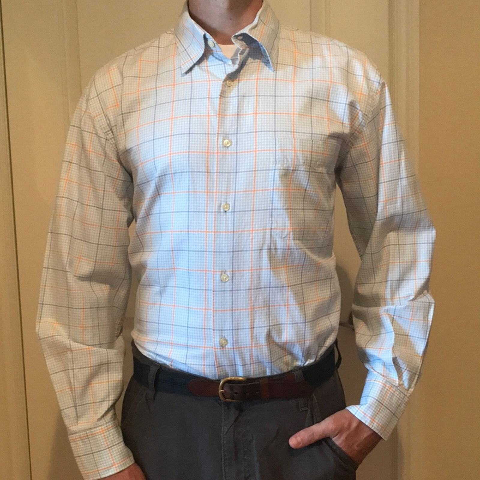 Peter Millar Button-down Shirt Medium EUC - image 1