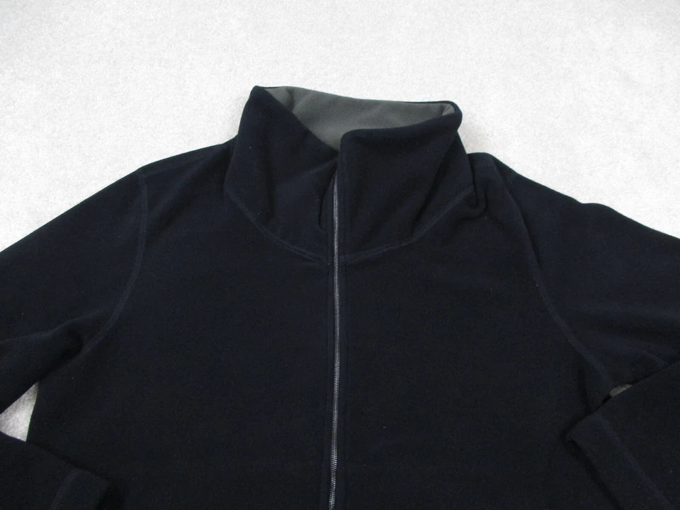 James Perse Chaqueta Mujer 4 Extra Grande Negro Yosemite Suéter Sudadera Polar Foto 3 de 4