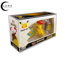 Acrylic Display Case for Pokémon Pikachu Premium Figure Collection