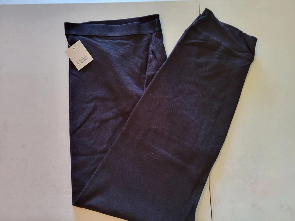 PANTALONES DE ROPA INTERIOR TÉRMICA CROFT & BARROW PARA HOMBRE TALLA 3XL ALTO COLOR ES NEGRO Foto 2 de 4