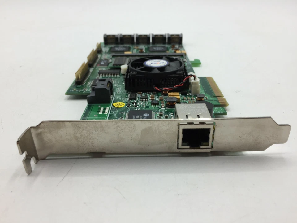 Areca ARC-1230 12-port PCIe SATA II RAID Controller ~ FREE S/H - Image 2 of 4