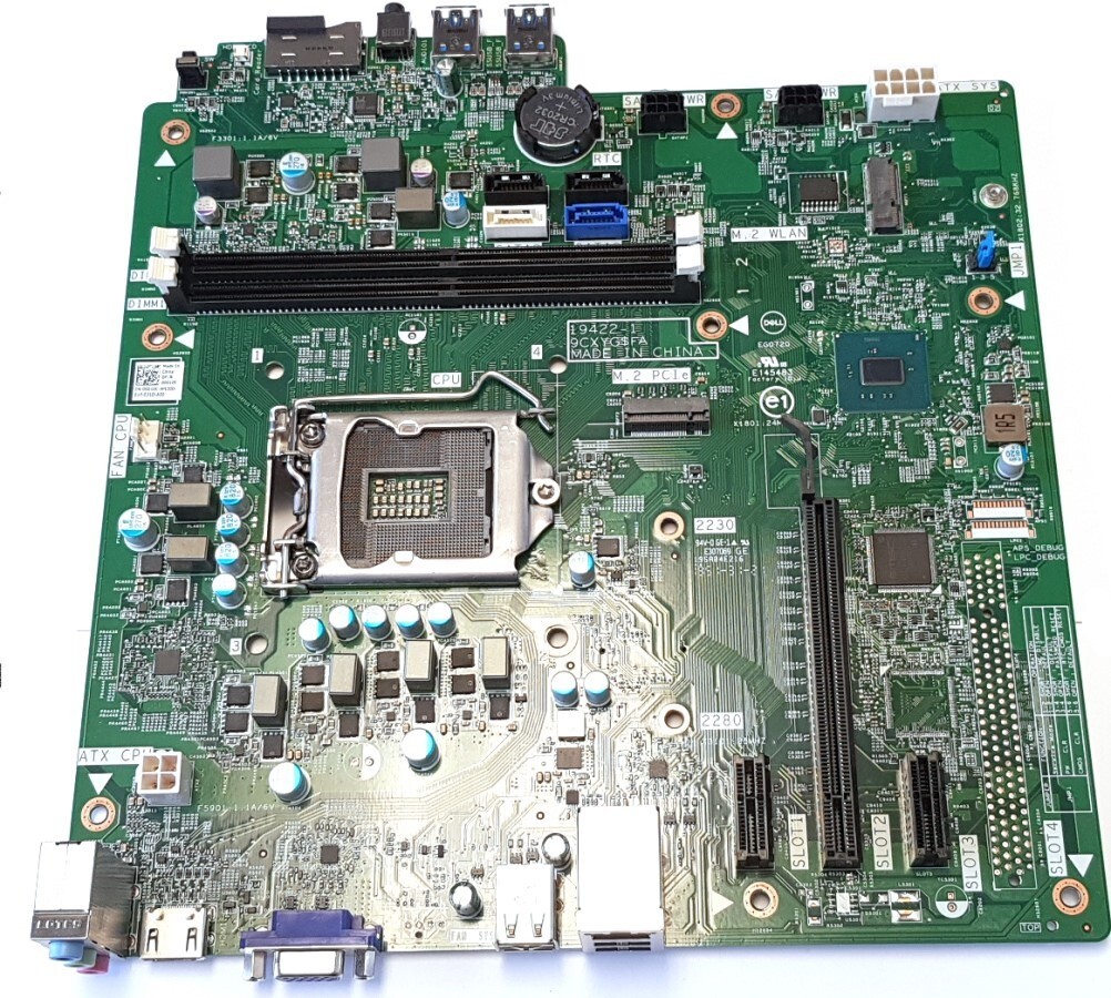 Dell Inspiron 3671 Desktop Motherboard LGA1151 DDR4 0010C 00010C