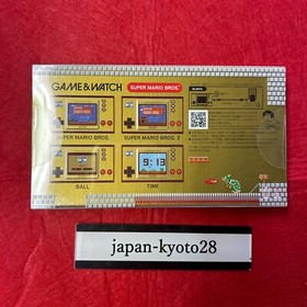 Nintendo Game & Watch Super Mario Bros 35th Anniversary Brand New Color Screen