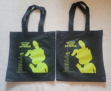 2 Pack Chuck E. Cheese Halloween Boo-Tacular BELLA Ticket/Candy Bags - Brand New